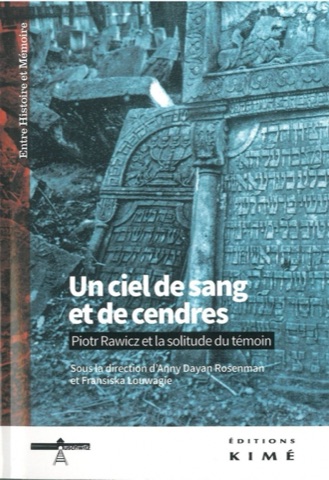 Couverture — Un ciel de sang et de cendres
